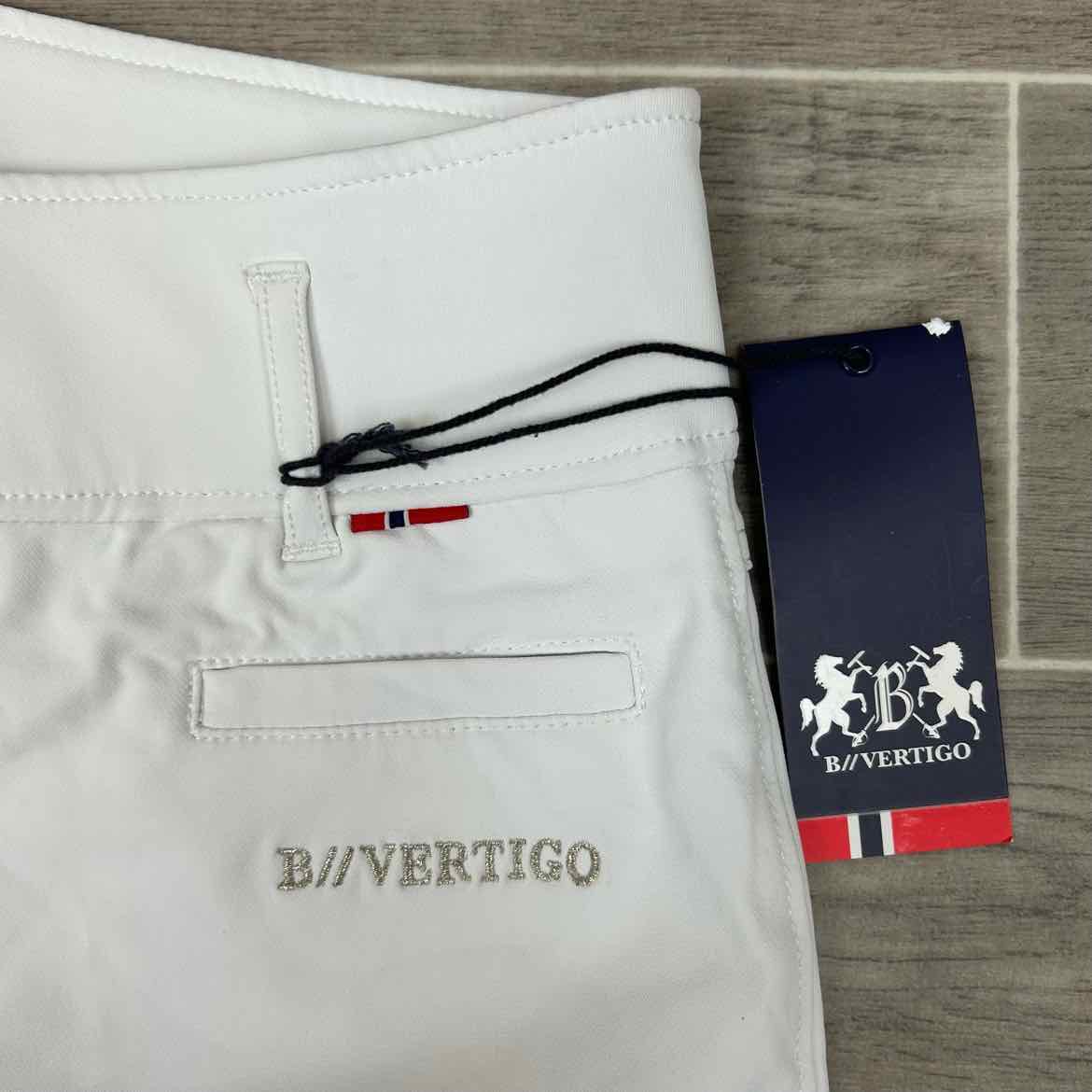 B Vertigo Tiffany Silicone Full Seat Breeches, Size 34