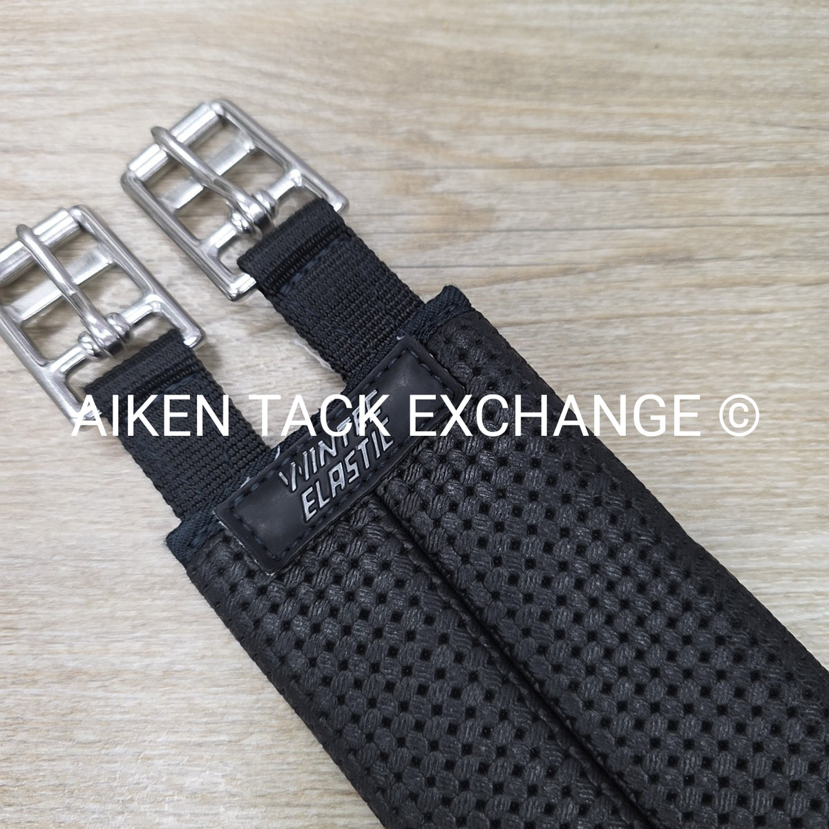 Wintec Elastic Girth, Black, 50"