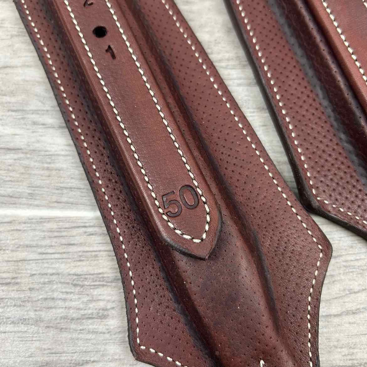 Nunn Finer Wide Stability Stirrup Leathers, Brown, 50"