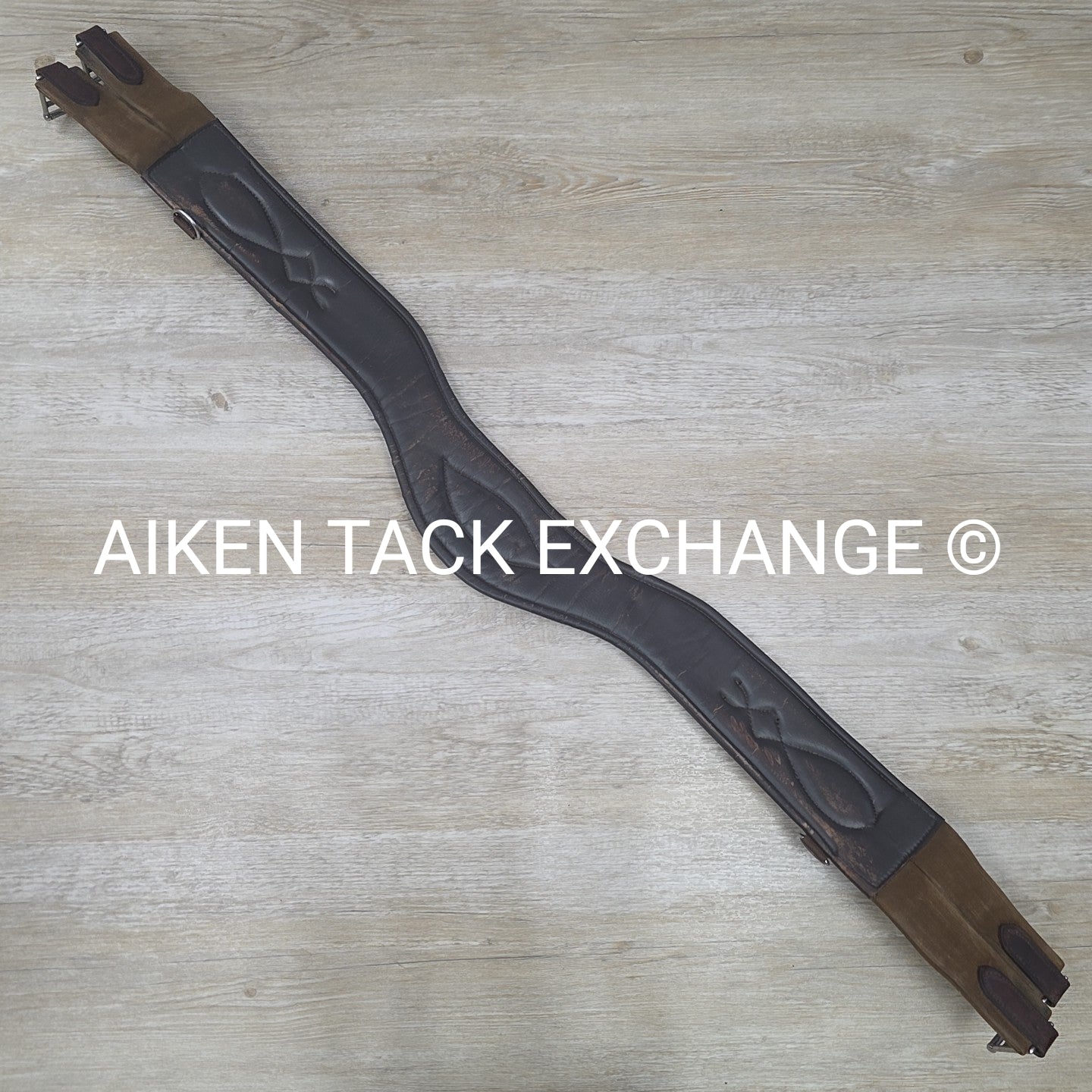 Total Saddle Fit Anatomic Shoulder Relief Girth, Brown, 54"