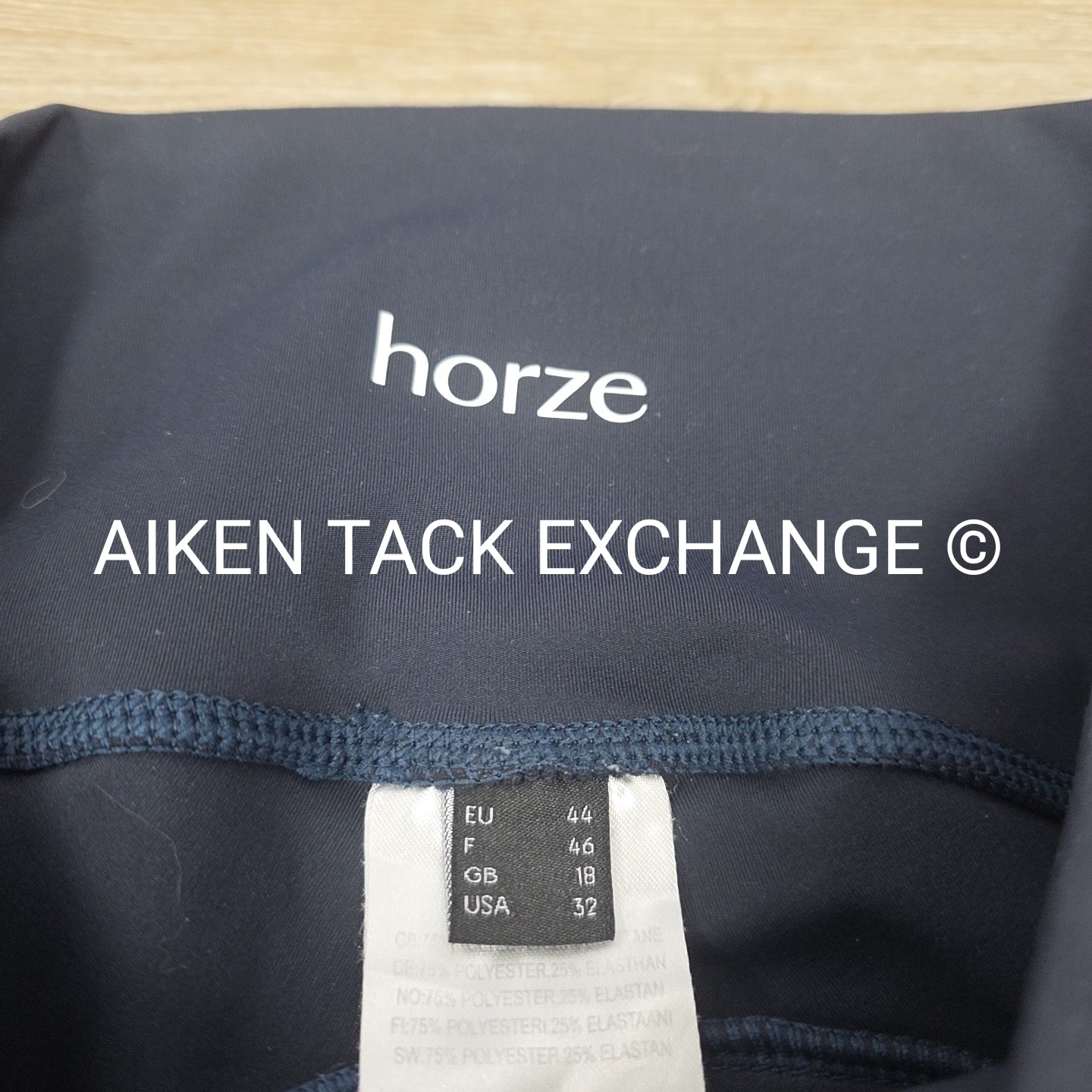 Horze Silicone Grip Full Seat Tights, Size 32