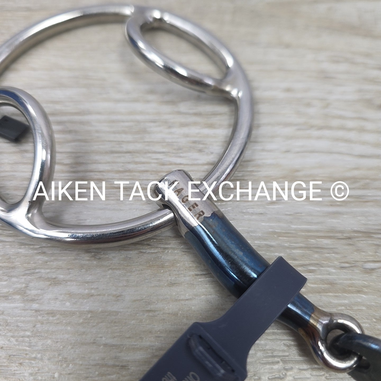 Fager Claudia Sweet Iron Double Joint Beval Bit 4.5"