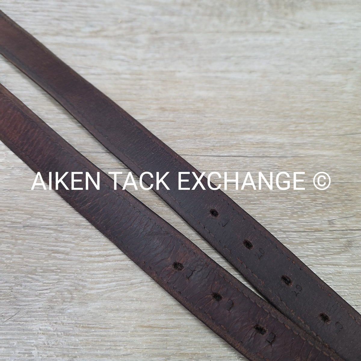 HDR Covered Nylon Lined Stirrup Leathers, Brown, 54"