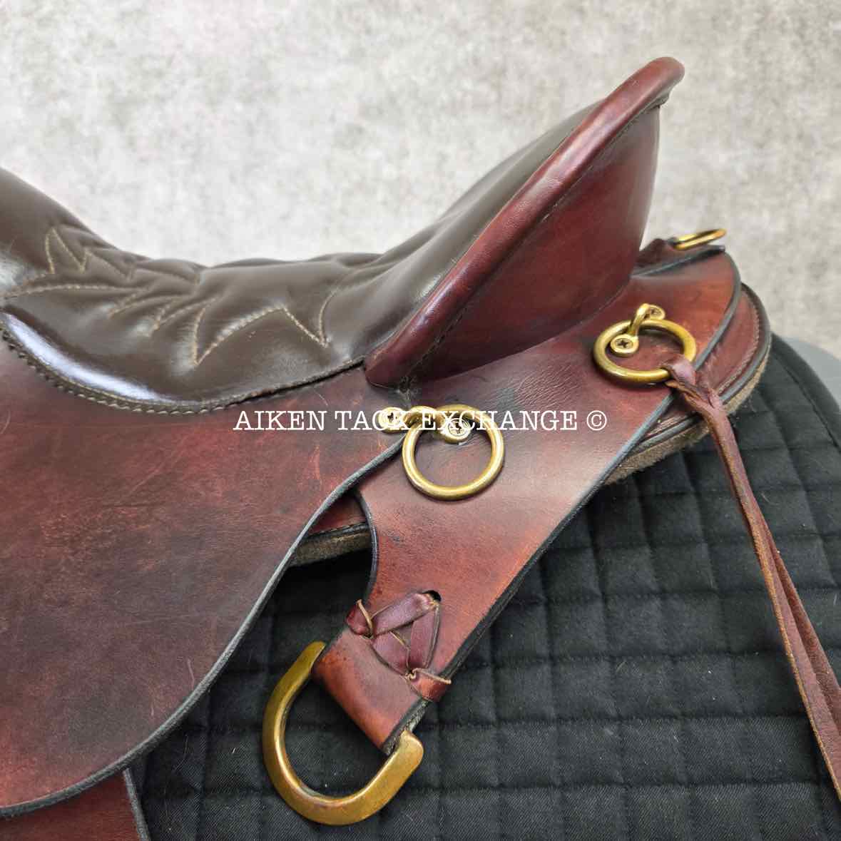 2009 Tucker 159 Endurance Trail Saddle, 16.5" Seat, Wide Tree