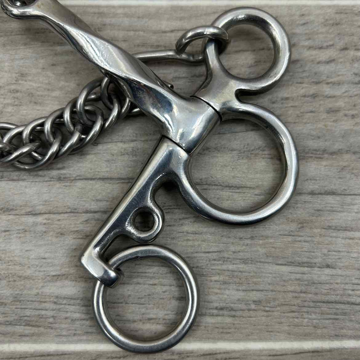 Centaur Single Joint Slow Twist Pelham Bit 5.5"