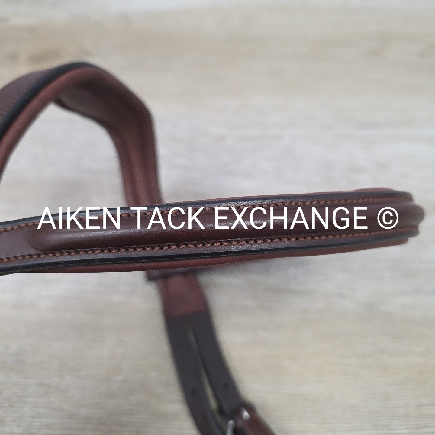 Trust Equestrian Hickstead Hackamore Bridle, No Reins, Brown, Size Full