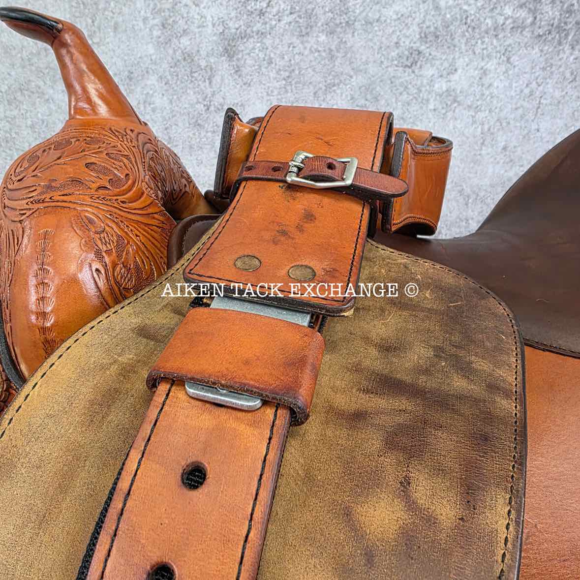 **SOLD** 2005 Circle Y 1553 Flex-Lite Park & Trail Western Saddle, 16" Seat, Regular Flex Lite Tree - Semi QH Bars