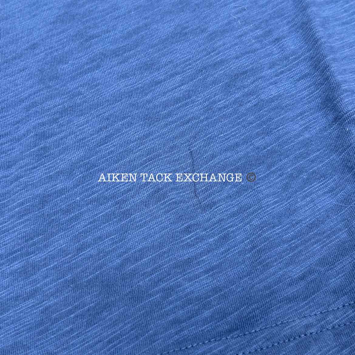 Ariat Short Sleeve Indigo Fade Logo T-Shirt, Size Large