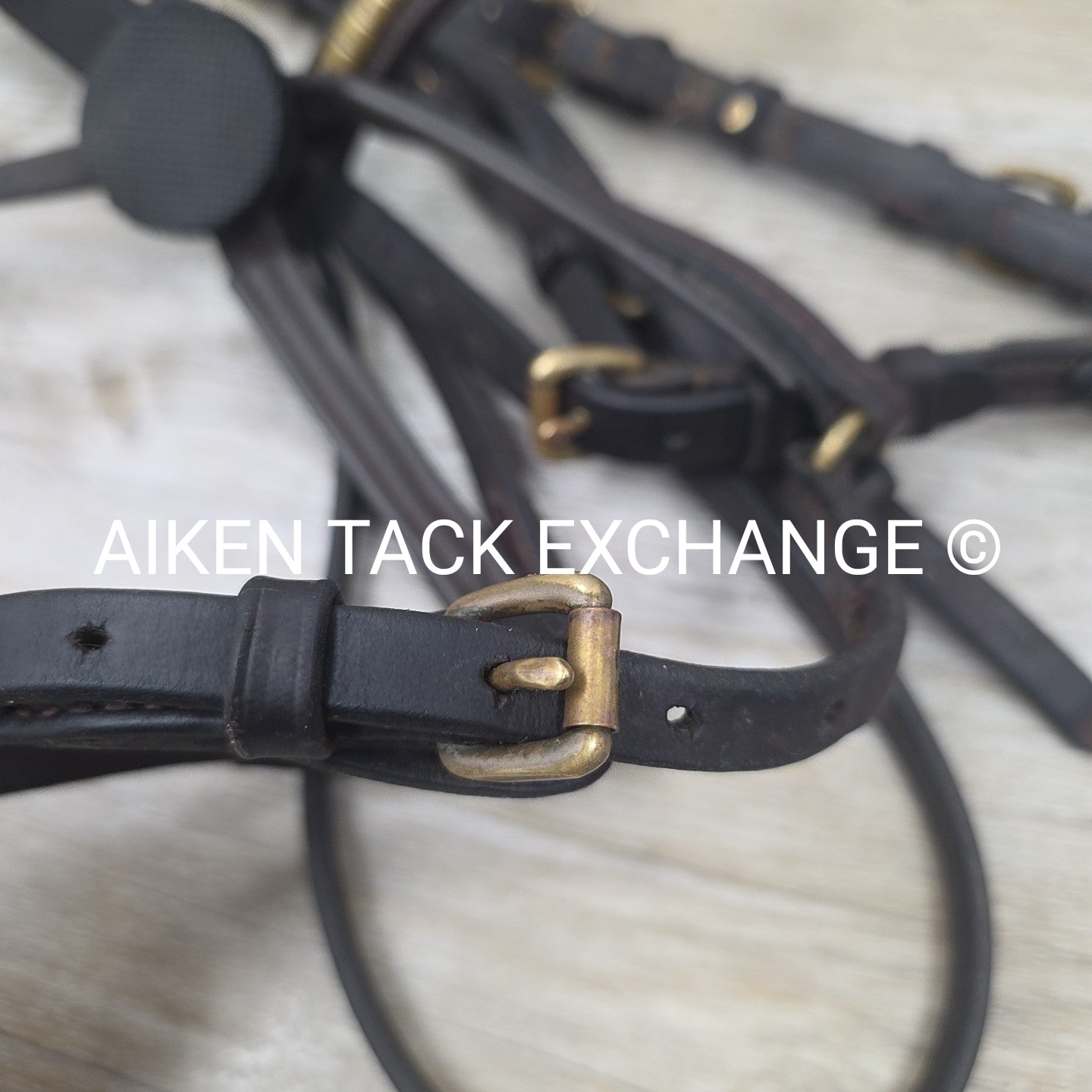 Nunn Finer Figure 8 Bridle, No Reins, Brown, Size Full