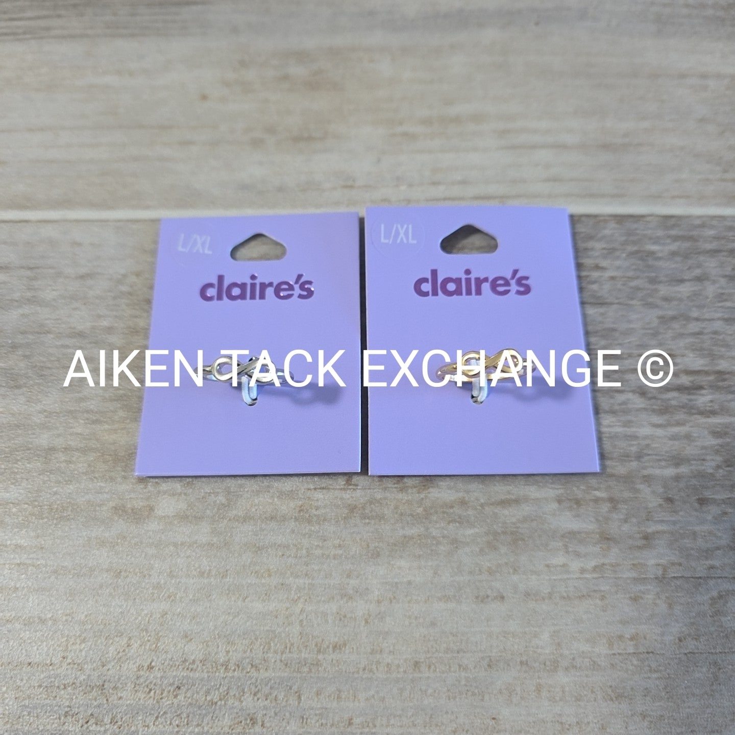 Claire's Rings (2) - Size L/XL