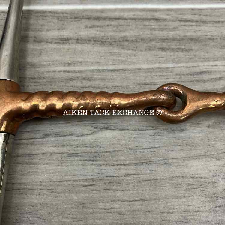 Korsteel Copper Corkscrew Single Joint Full Cheek Bit 5"