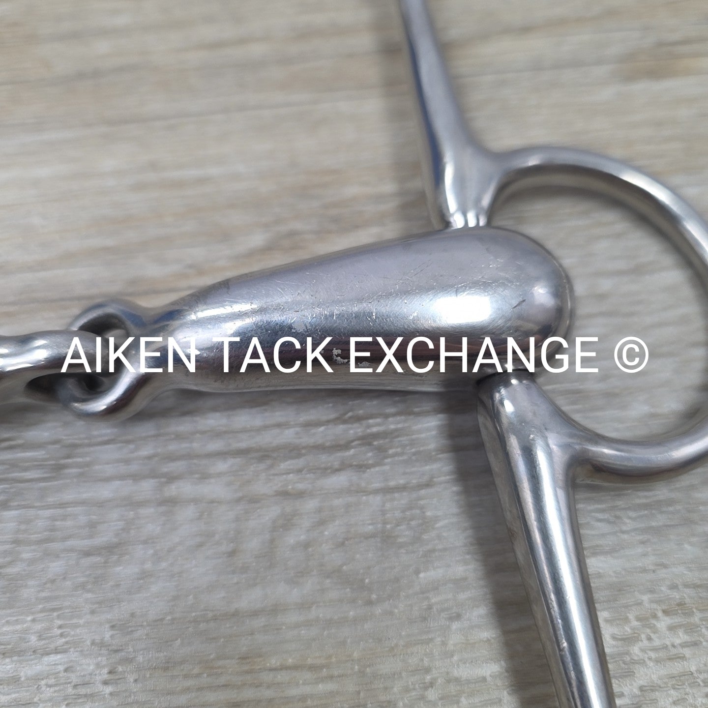 Stubben Single Joint Hollow Full Cheek Bit 5"