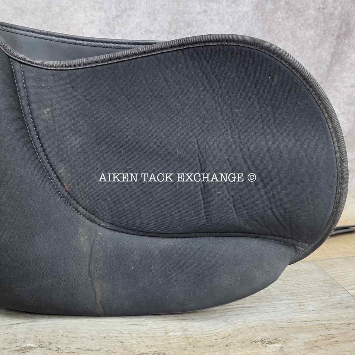 **SOLD** Dover Saddlery Pro-Ride Dressage Saddle, 17" Seat, Medium Tree, Wool Flocked Panels