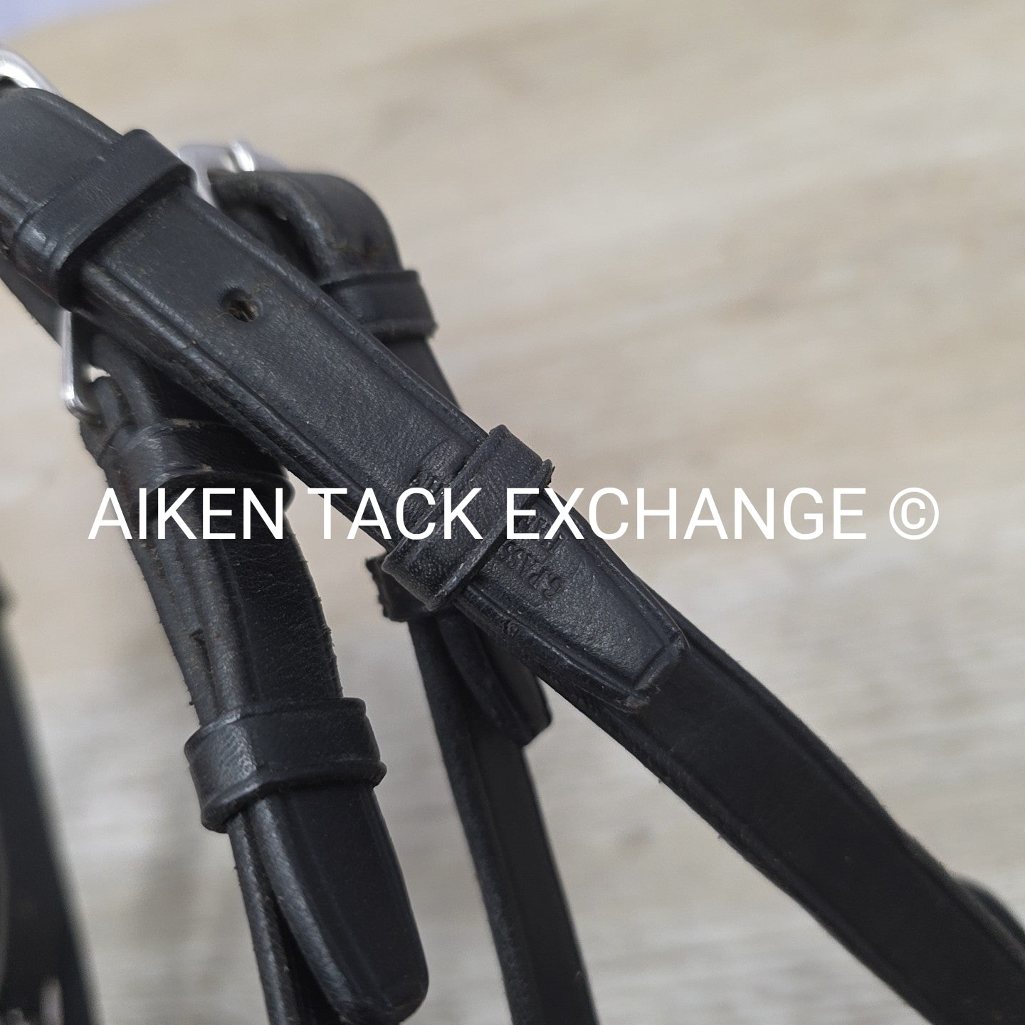 Passier & Sohn Flash Bridle with Cotton Web Reins, Black, Size Full