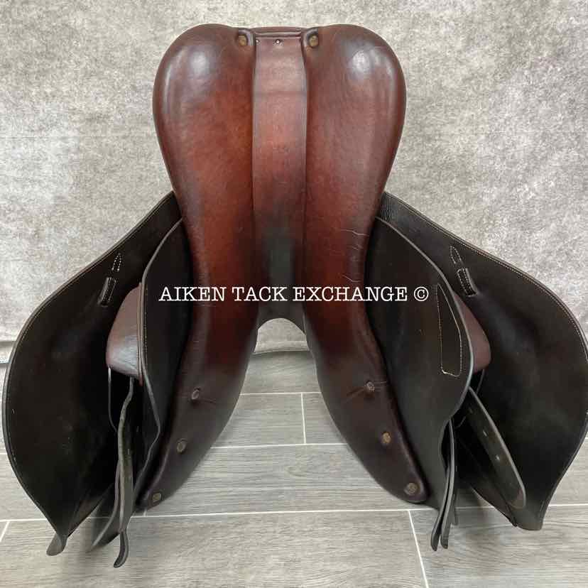 Bruno De Heusch - BDH Close Contact Jump Saddle, 17" Seat, Medium Tree, Foam Panels