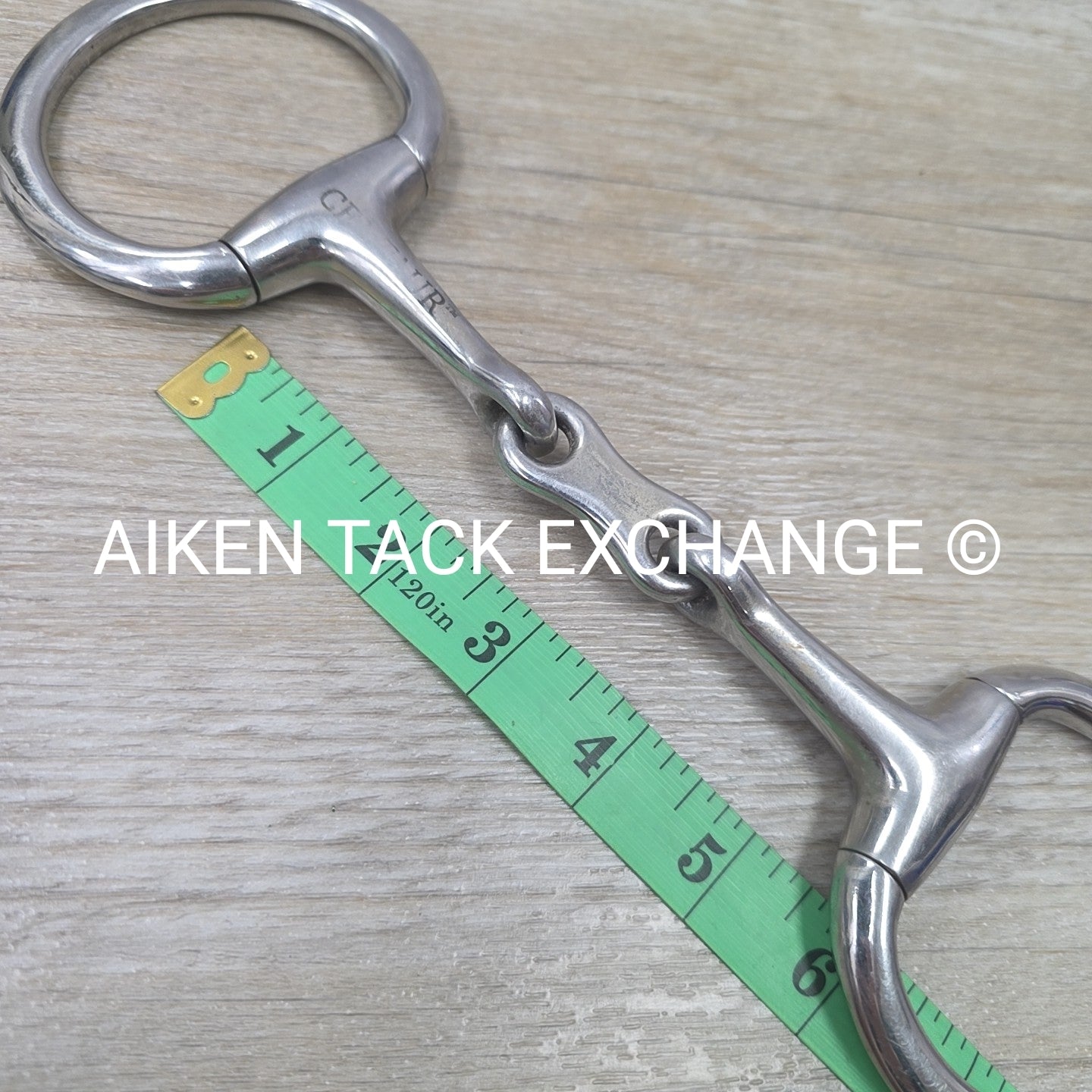 Centaur French Link Eggbutt Bit 5.25"