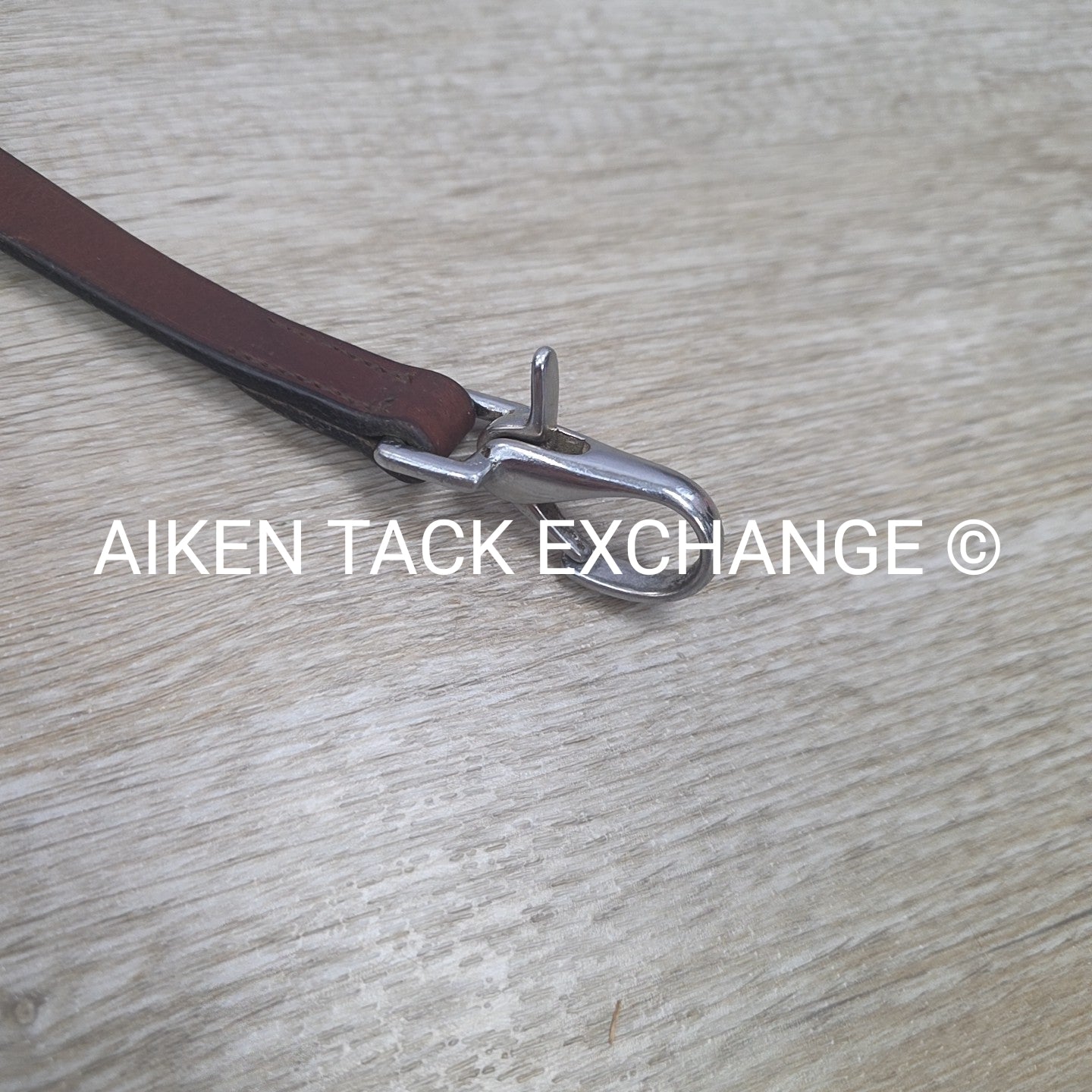 Leather & Rubber Donut Side Reins, Pair