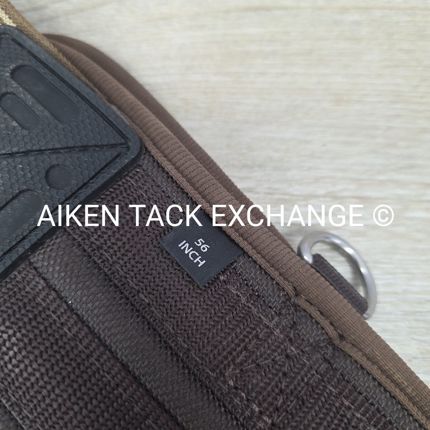 Majyk Equipe 'Tucksafe' Belly Guard Stud Guard Girth, Brown, 56"