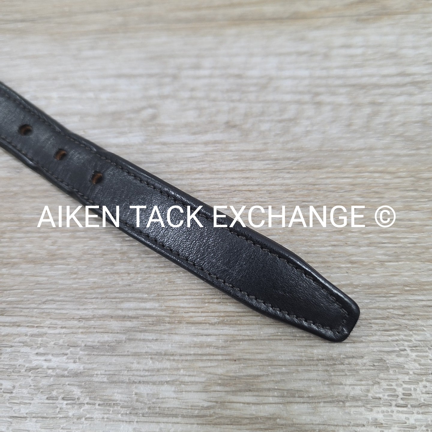 Tory Leather Clincher Belt, Black, 26