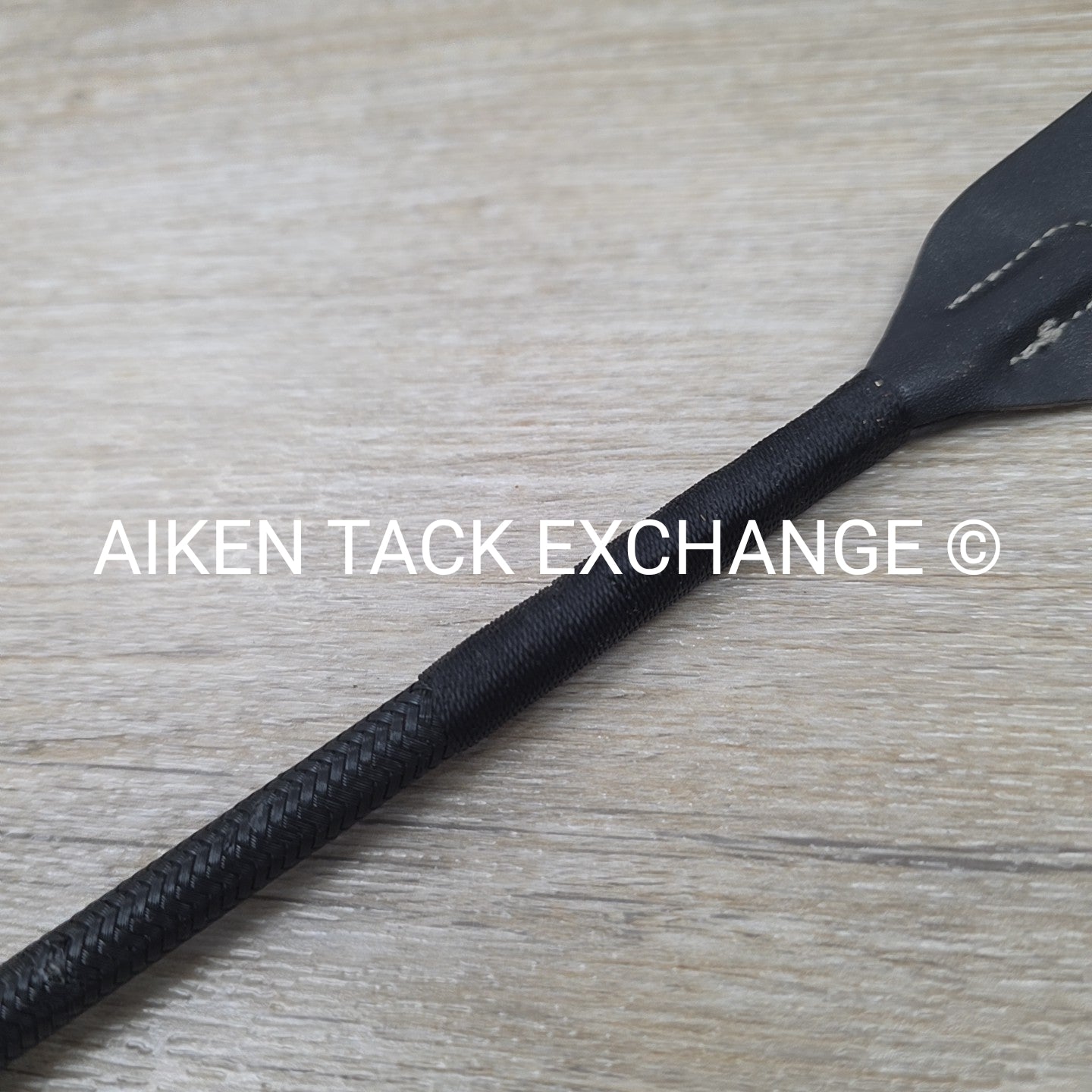 Riding Crop / Whip, Black, (has blemishes)