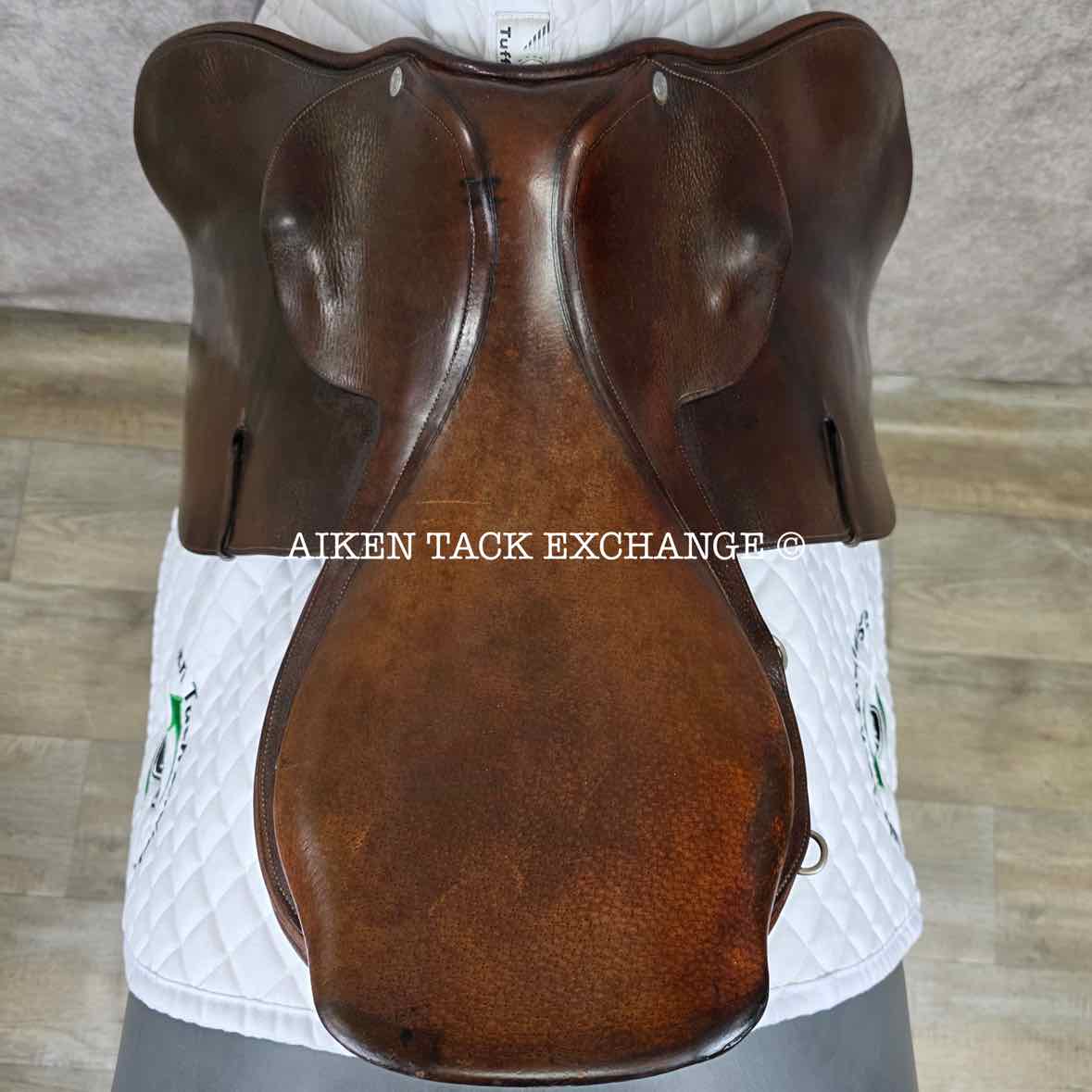 Hermes Steinkraus Close Contact Jump Saddle, 18" Seat, Medium Tree, Foam Panels