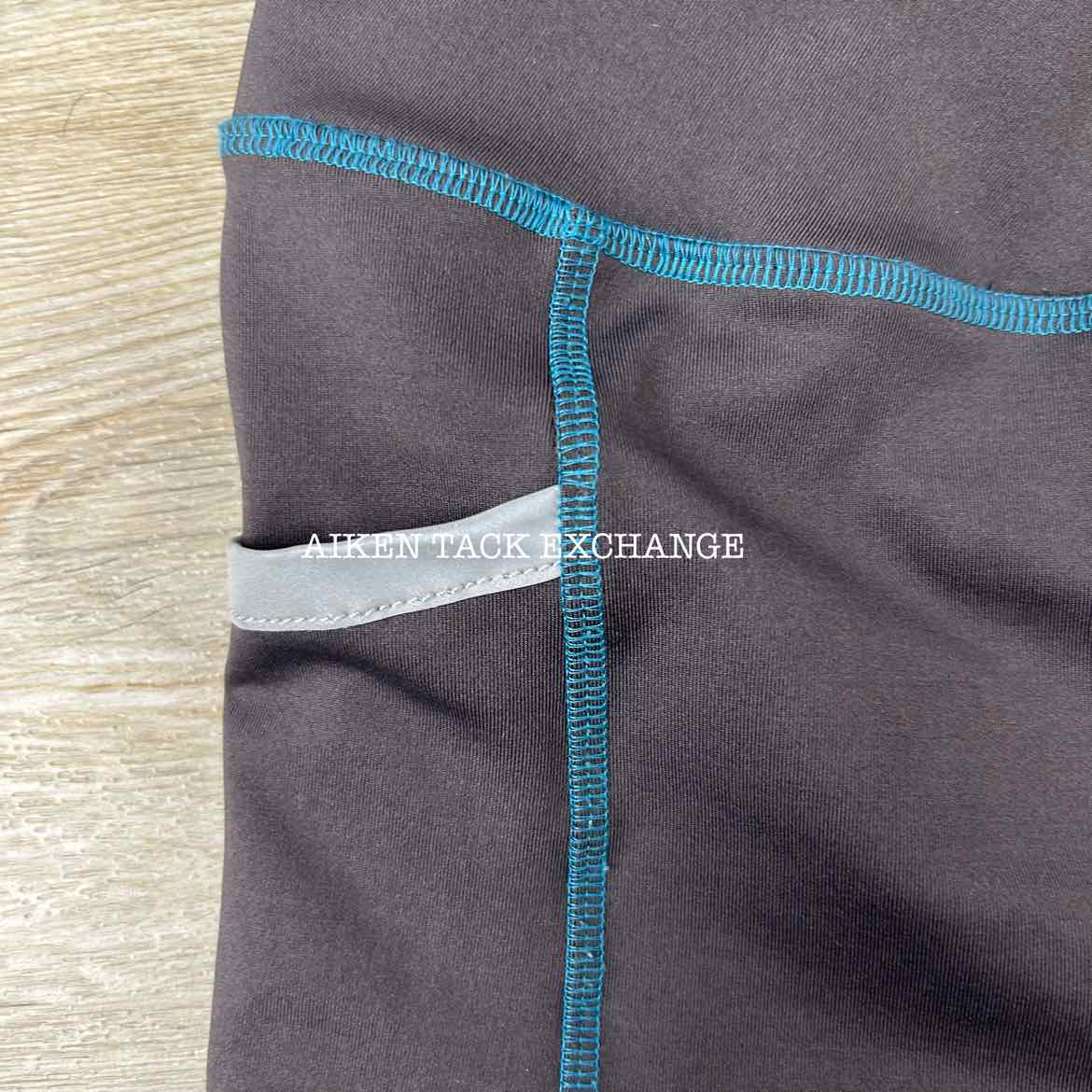 Dover Saddlery Silicone Grip Full Seat Riding Tights, Size Large