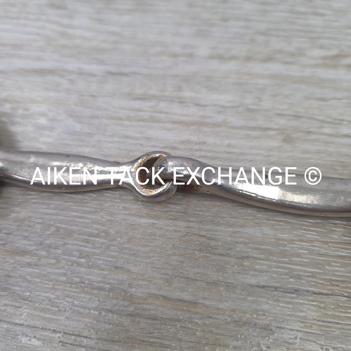 Plated Single Joint Half Cheek Bit 5"