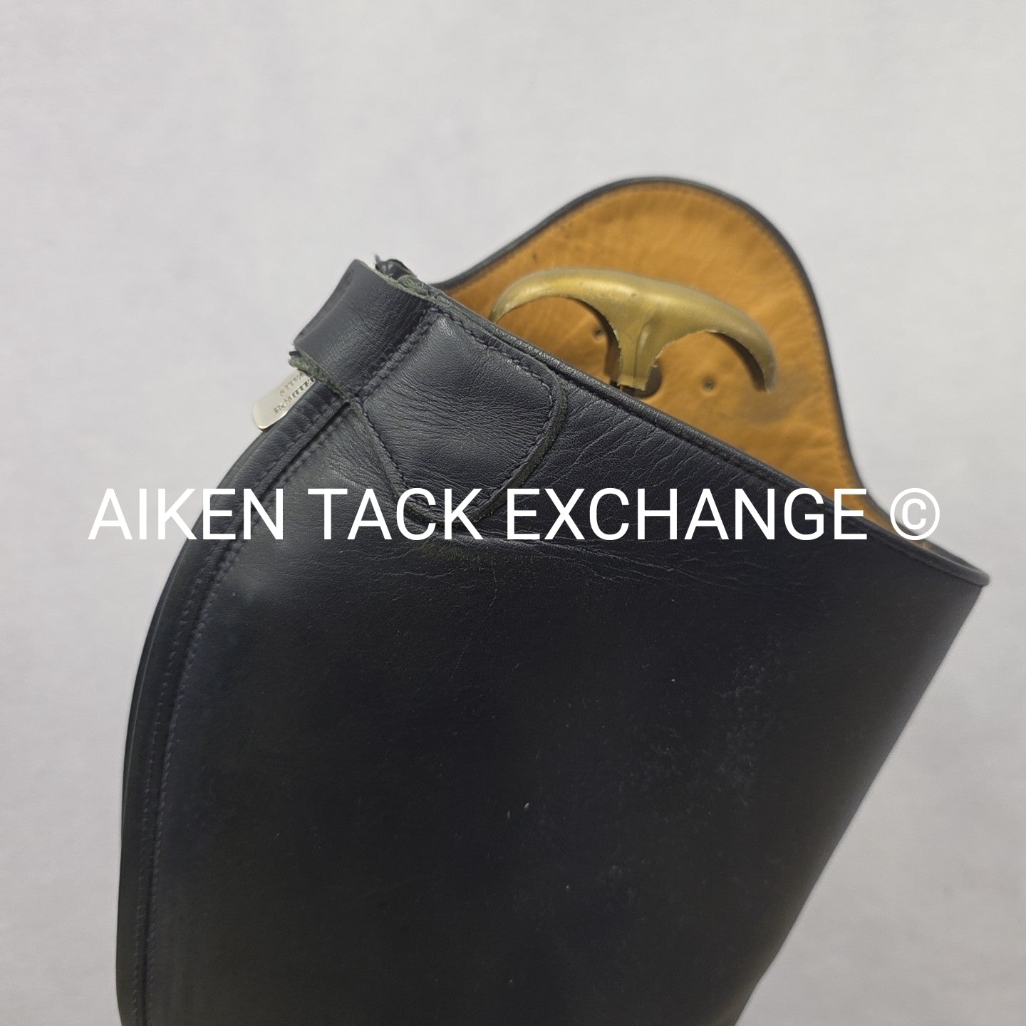 Romitelli Dress Boot with Matching Spur Straps, Size 39 Height 45 Width 44