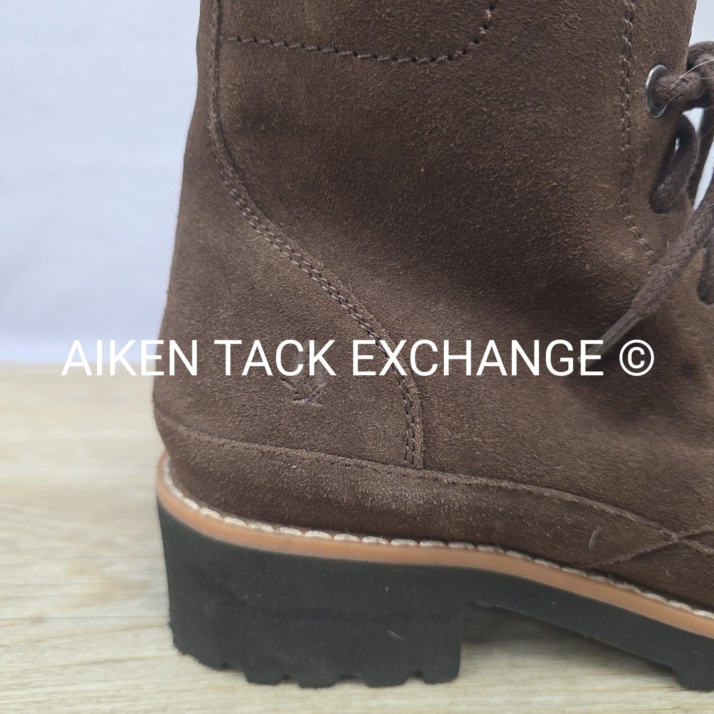 Hush Puppies Lace-Up Short Boots, Brown, Women's Size 8