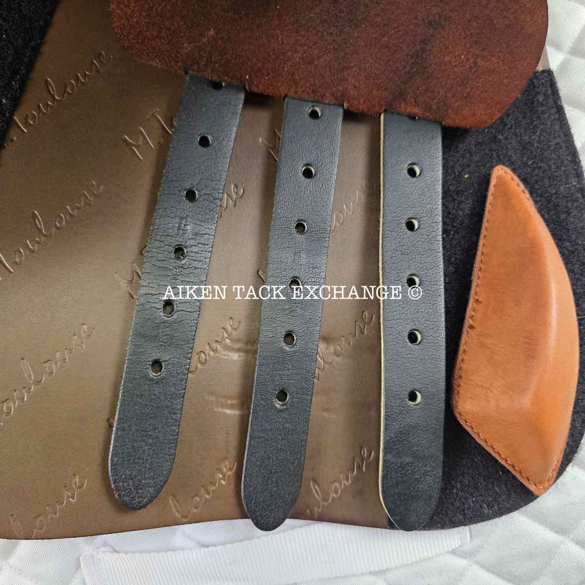 2011 Marcel Toulouse Annice Genesis Close Contact Jump Saddle, 17" Seat, Adjustable Tree, Foam Panels