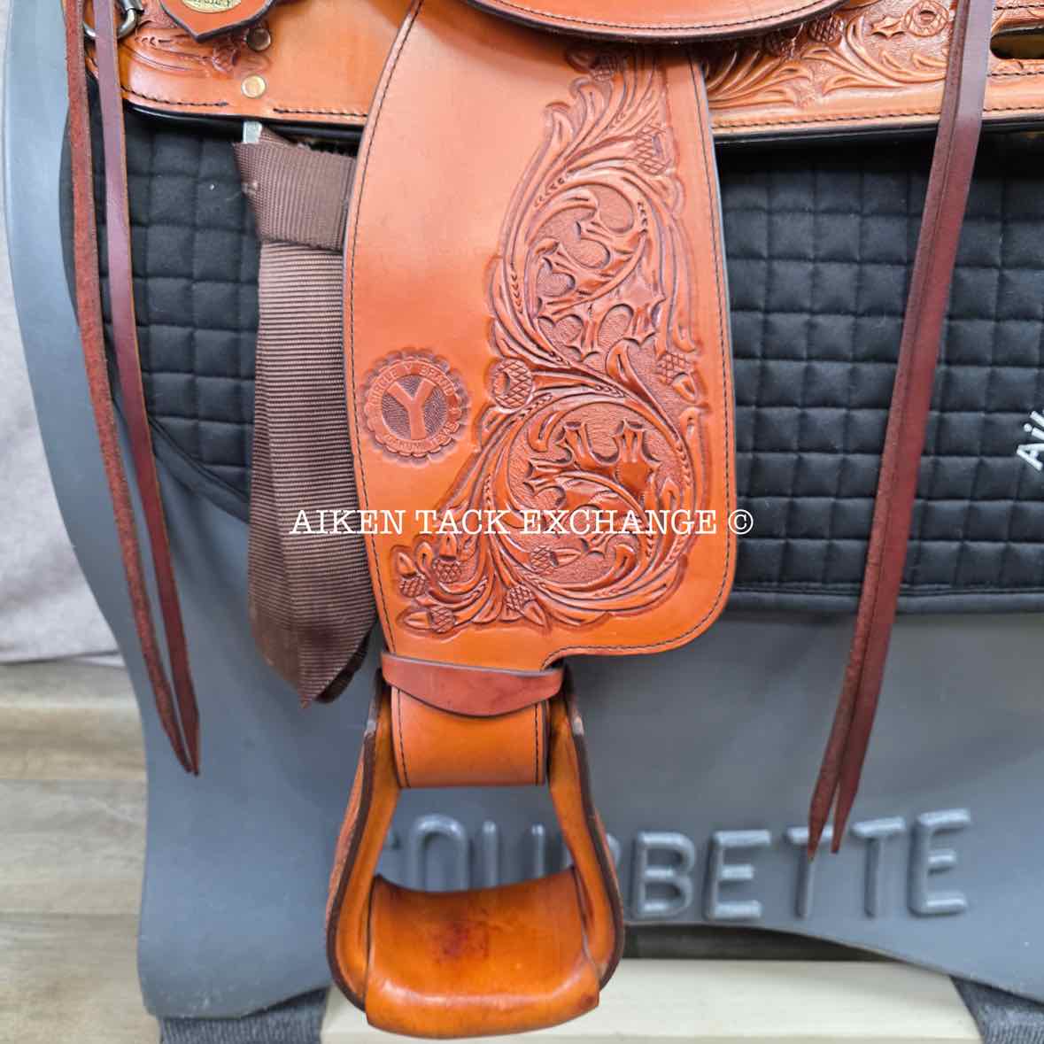 **SOLD** 2005 Circle Y 1553 Flex-Lite Park & Trail Western Saddle, 16" Seat, Regular Flex Lite Tree - Semi QH Bars