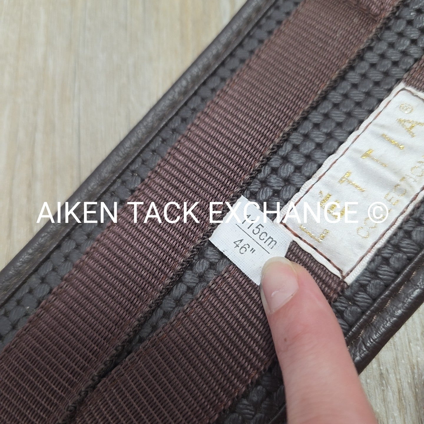Lettia Clik Girth, Brown, 46"