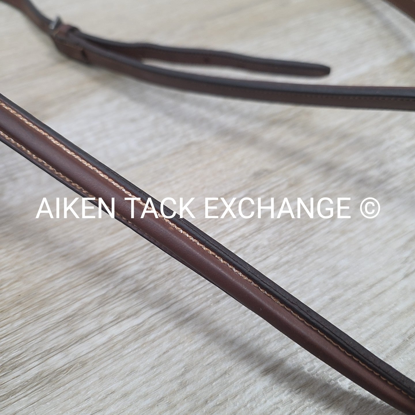 Crosby Square Raised Standing Martingale, Brown, Size Full