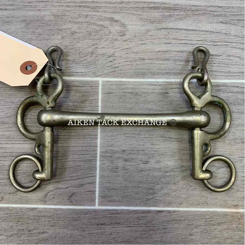 Never Rust Mullen Mouth Pelham Bit 4.75"