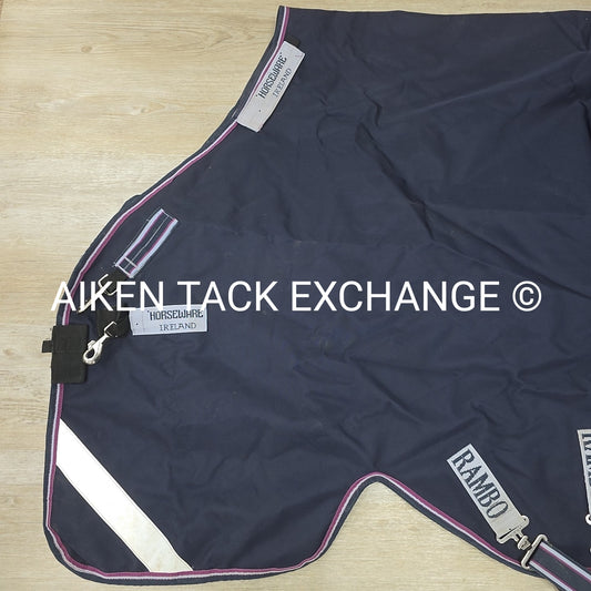 Horseware Rambo Supreme 0 G Fill Turnout Sheet, No Neck, 75"