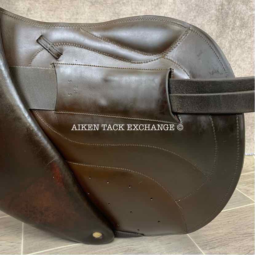 2012 Stackhouse Monoflap Jump Saddle, 19" Seat, Narrow Tree