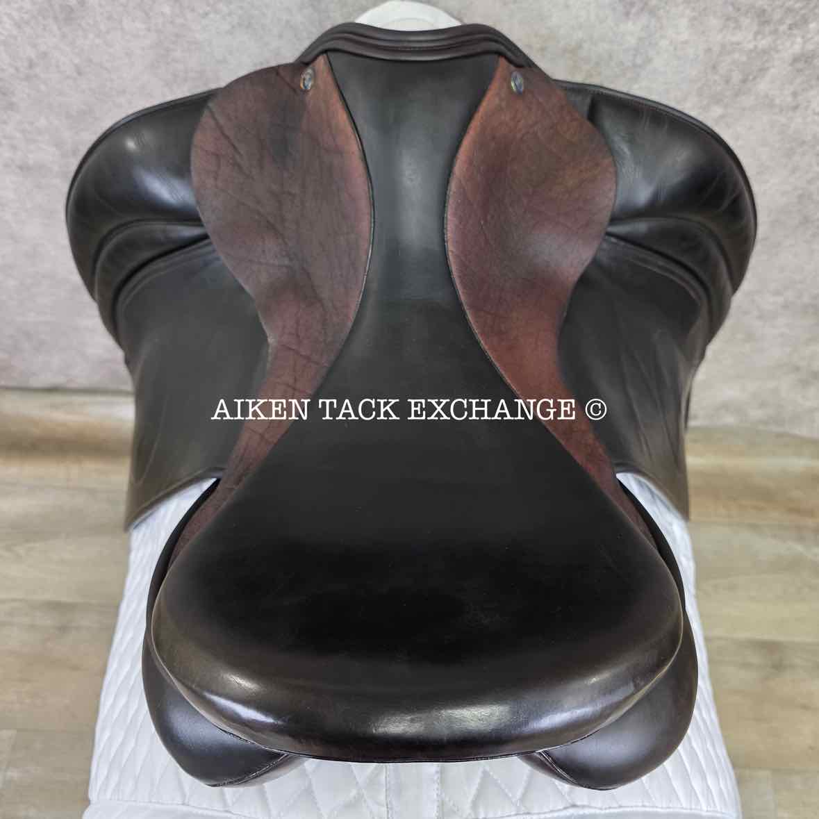 2011 Hulsebos DR CC Dressage Saddle, 18" Seat, Medium Wide Tree, Wool Flocked Panels