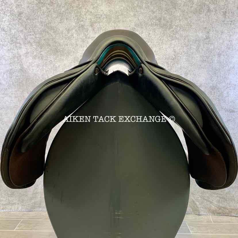 2018 Voltaire Palm Beach Close Contact Jump Saddle, 19" Seat, 4AAAR Flap, Medium Tree, PRO Panels