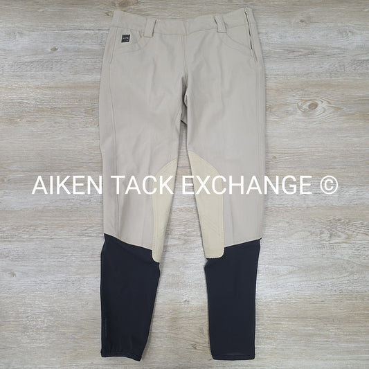 FITS Side Zip Knee Patch Breeches, Women's XLarge