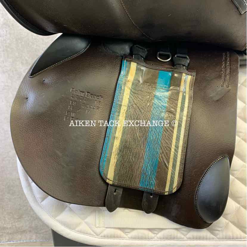 2018 Voltaire Palm Beach Close Contact Jump Saddle, 19" Seat, 4AAAR Flap, Medium Tree, PRO Panels
