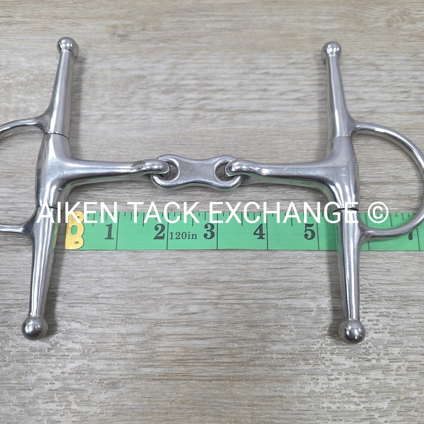 French Link Full Cheek Bit 5.25"