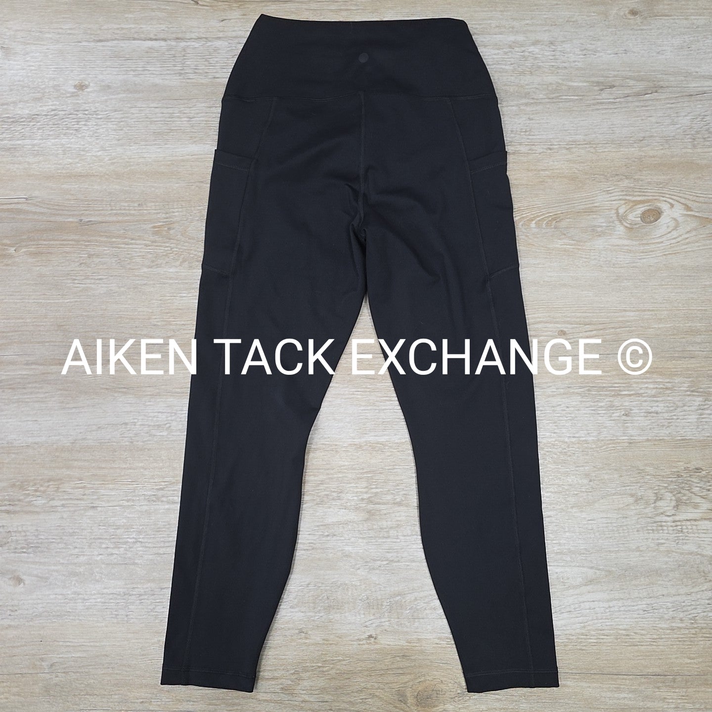 Yogalicious Lux Hi-Rise Tribeca Ankle Tights w/ Pockets, Women's Size L