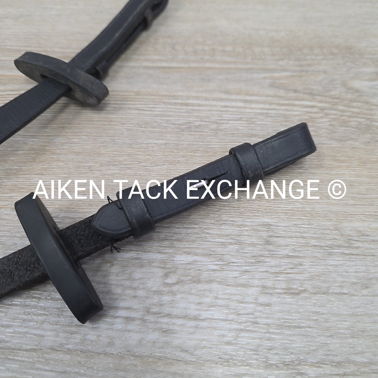 Horseware Micklem Rubber Reins, Black, Size Full (54")