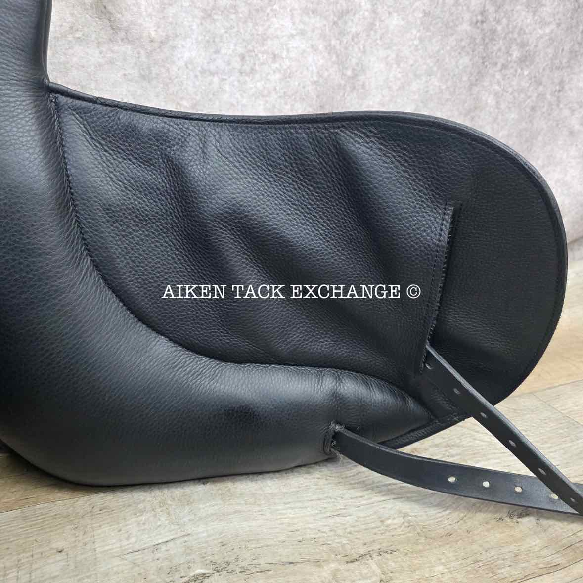 2023 Envy by Custom Saddlery Motion Monoflap Dressage Saddle, 17.5" Seat, Adjustable Tree, Wool Flocked Panels