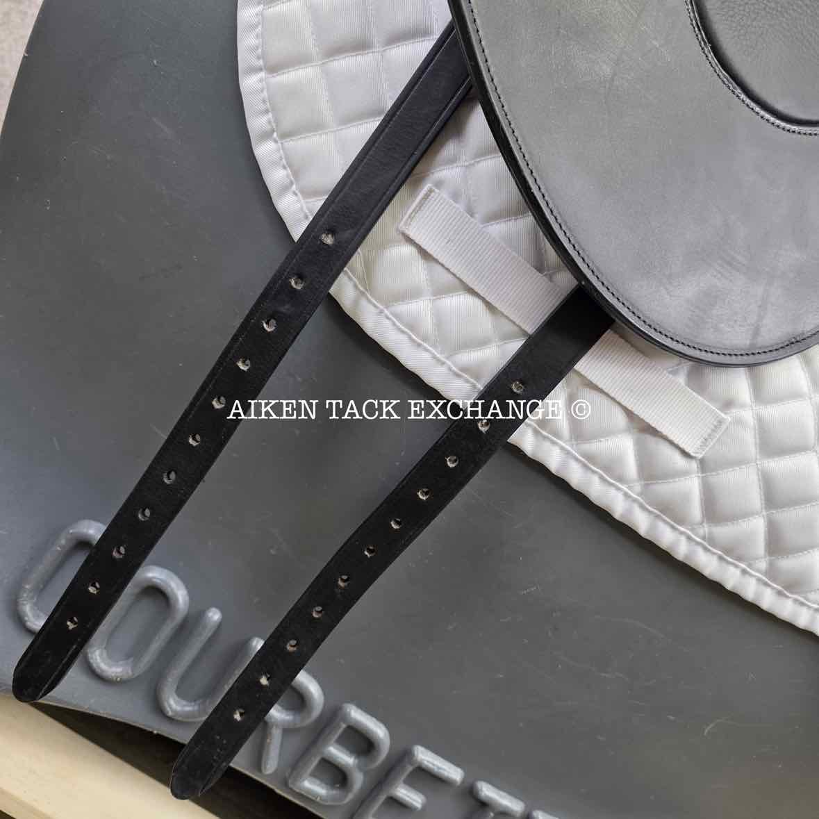 2022 Tempi H Monoflap Dressage Saddle, 18" Seat, M/MW Tree, Wool Flocked Panels