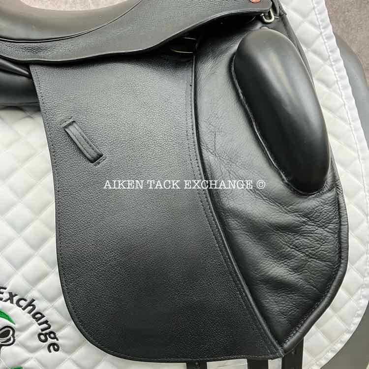 Saddle Guy by Mike Scott Monoflap Dressage Saddle, 18.5" Seat, Medium Wide Tree, Wool Flocked Panels