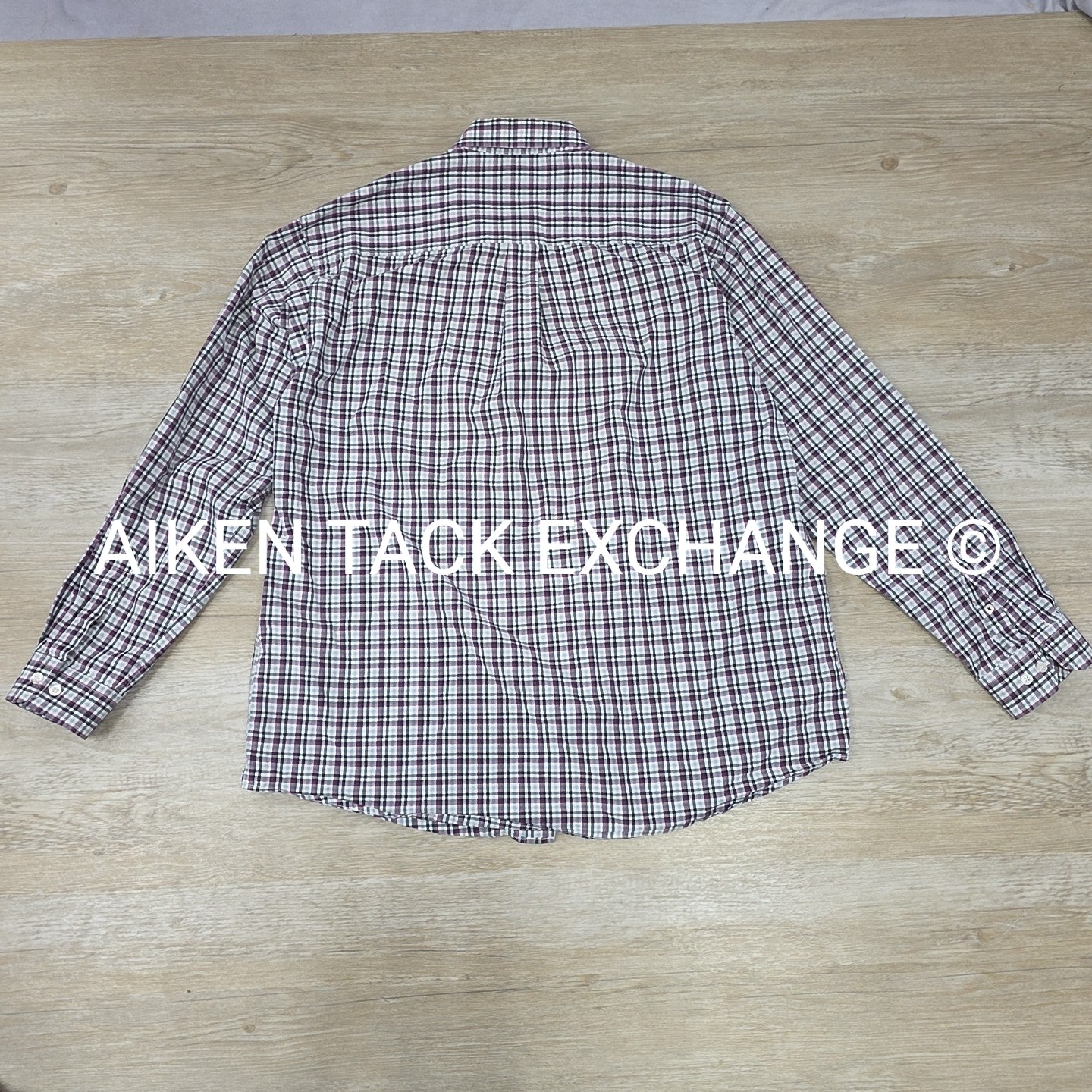 Cinch Long Sleeve Button Down Top, Size Large