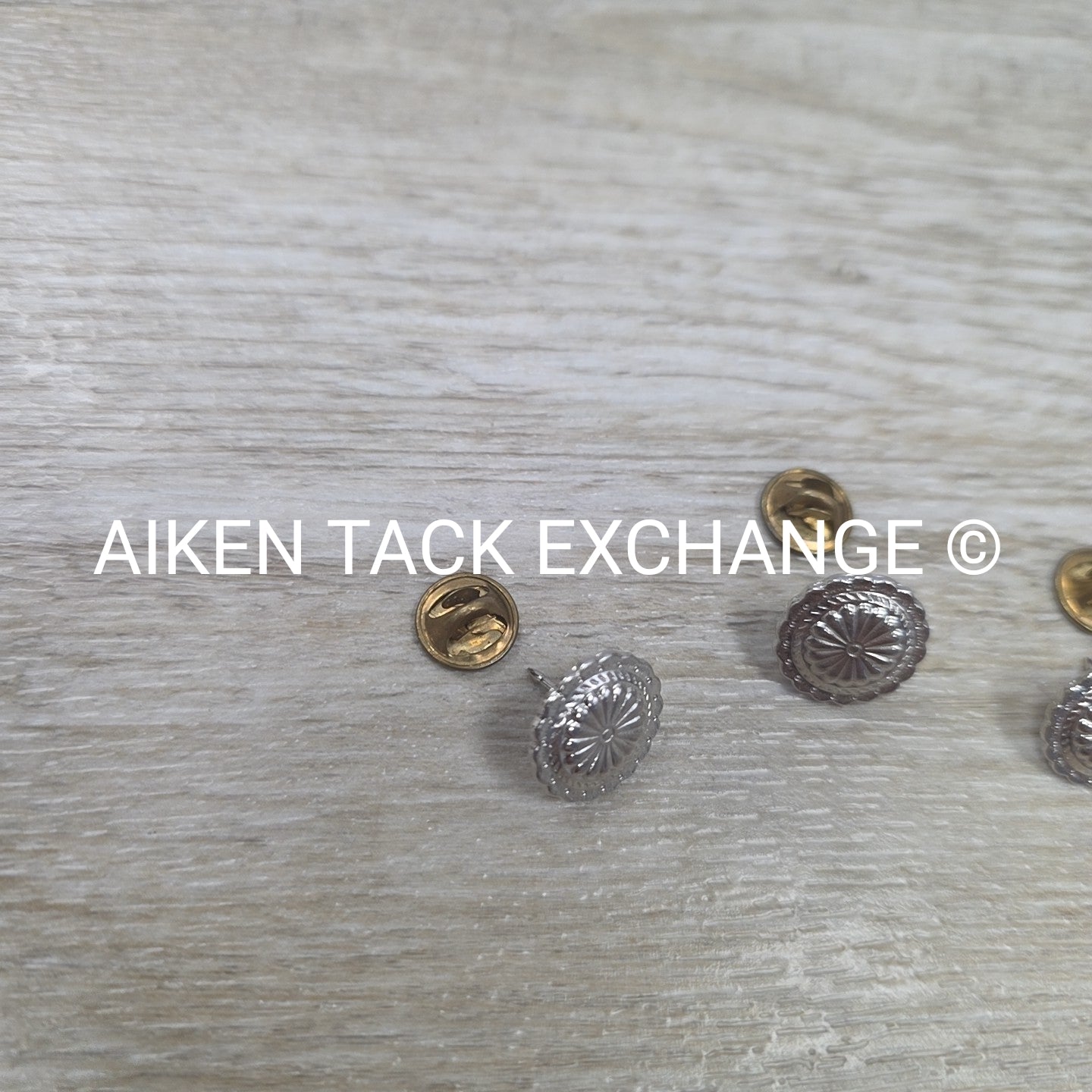 Silver Tie Tacks, Set of 3