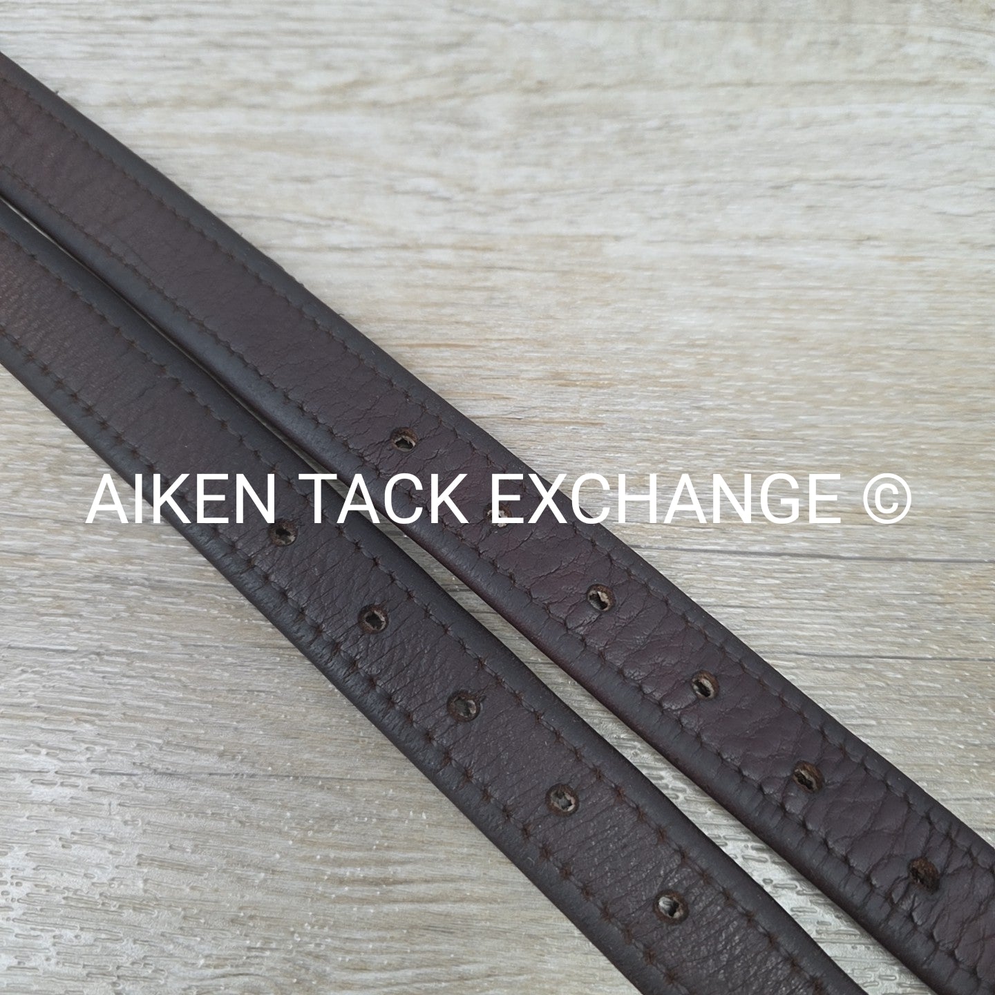 M. Toulouse Lined Stirrup Leathers, Brown, 54"