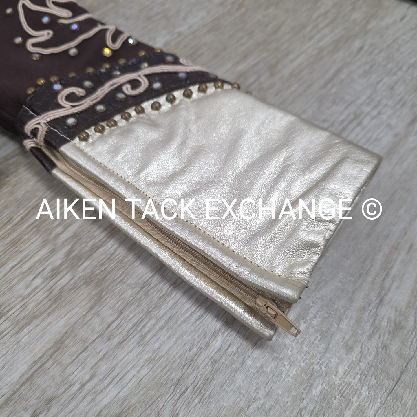 Dazzling Designs Leather Show Shirt & Pants Set, Women's XSmall, XLong